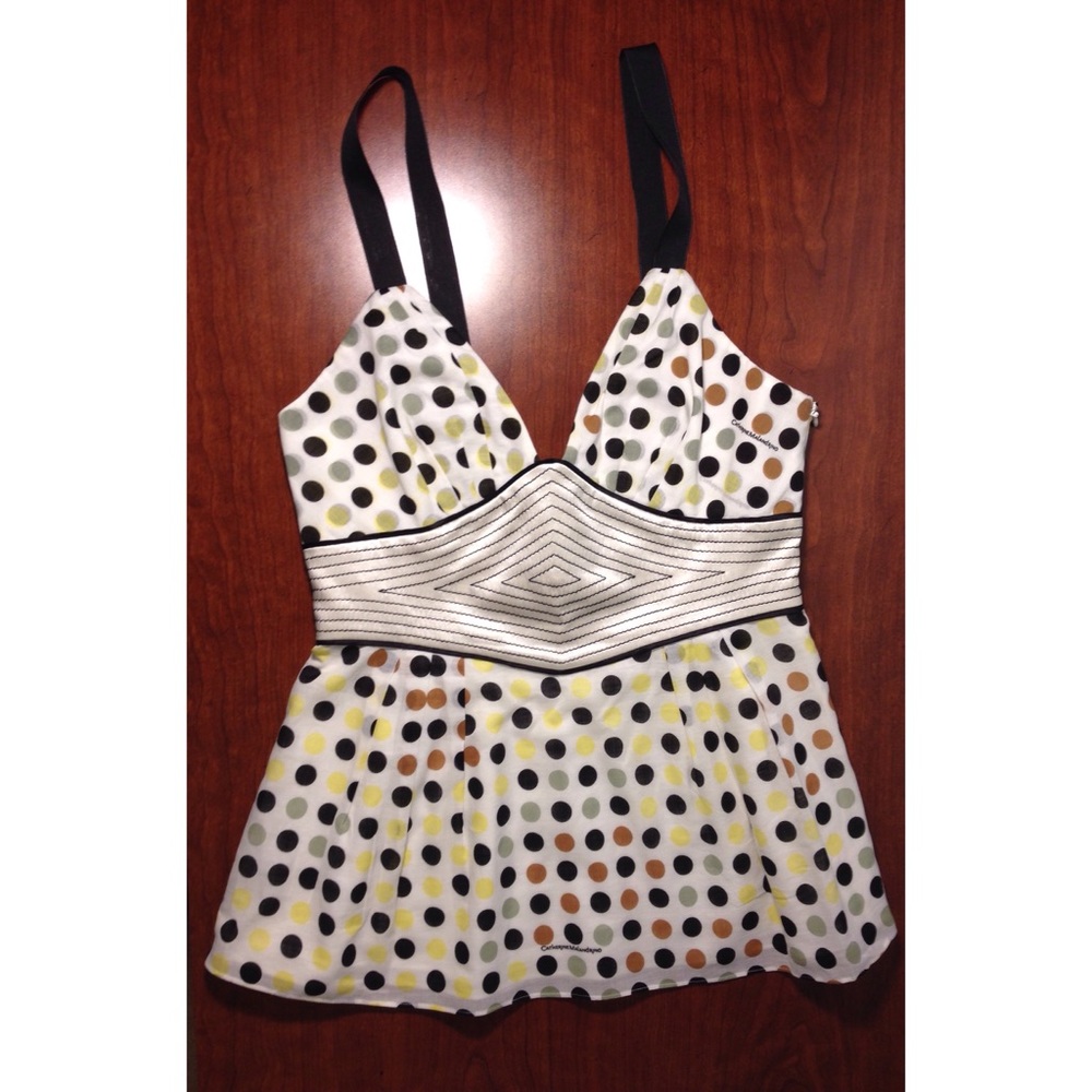 Catherine Malandrino Polka Dot Top | Size 0 |